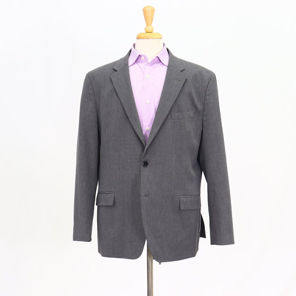 Nautica 48R Gray Blazer Sport Coat Jacket 2-Button Solid Y085